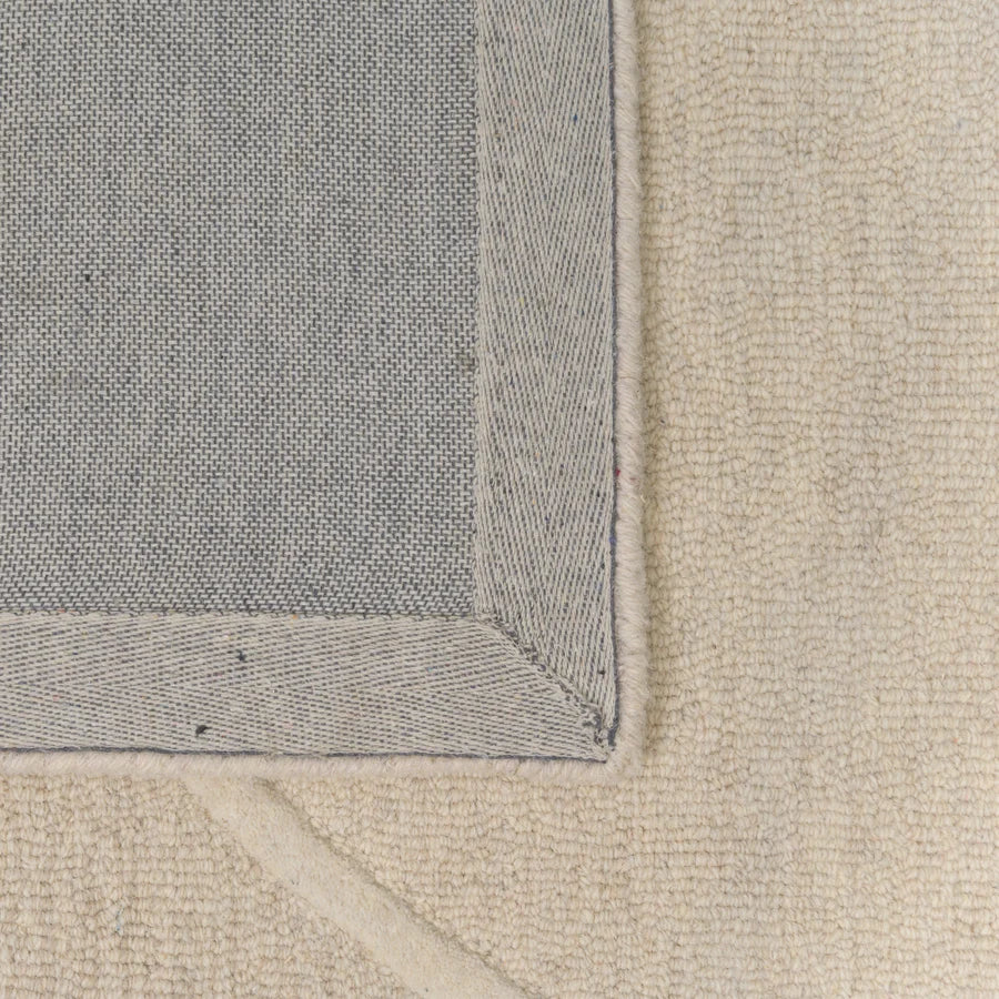 Fabien Handtufted Wool Blocks Beige