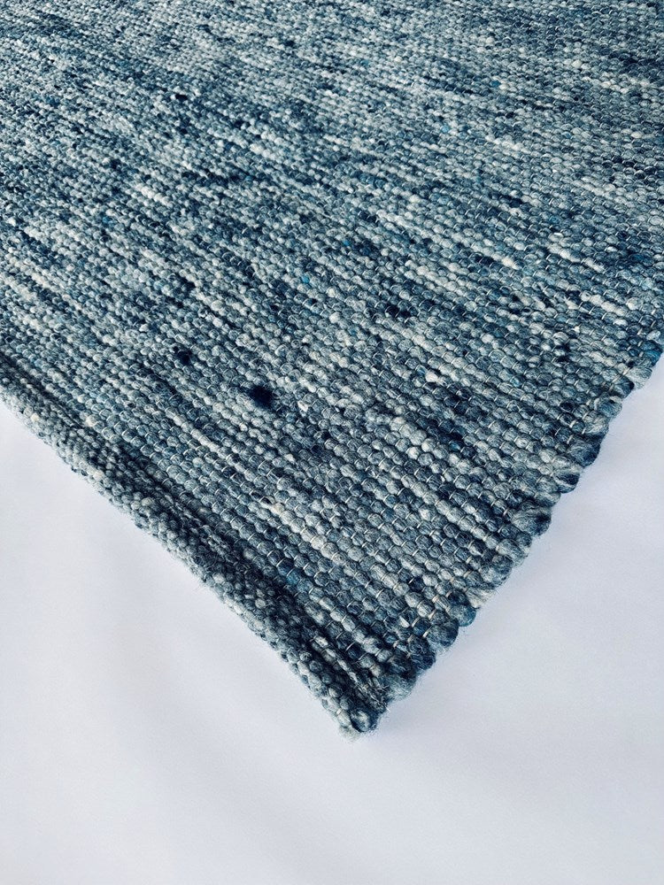 MERINO PURE NZ  WOOL MARINE FLOOR RUG