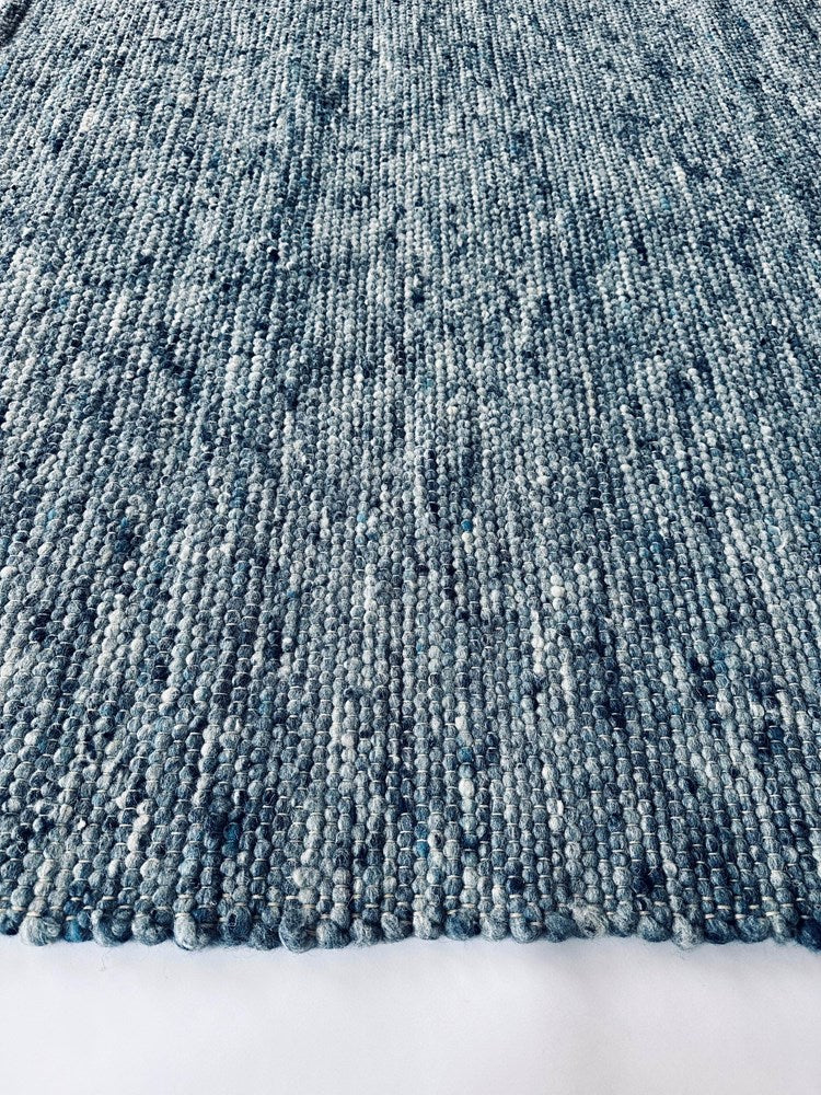MERINO PURE NZ  WOOL MARINE FLOOR RUG