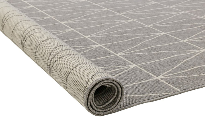 Bjorn  ZIG TAUPE indoor OUTDOOR FLOOR RUG
