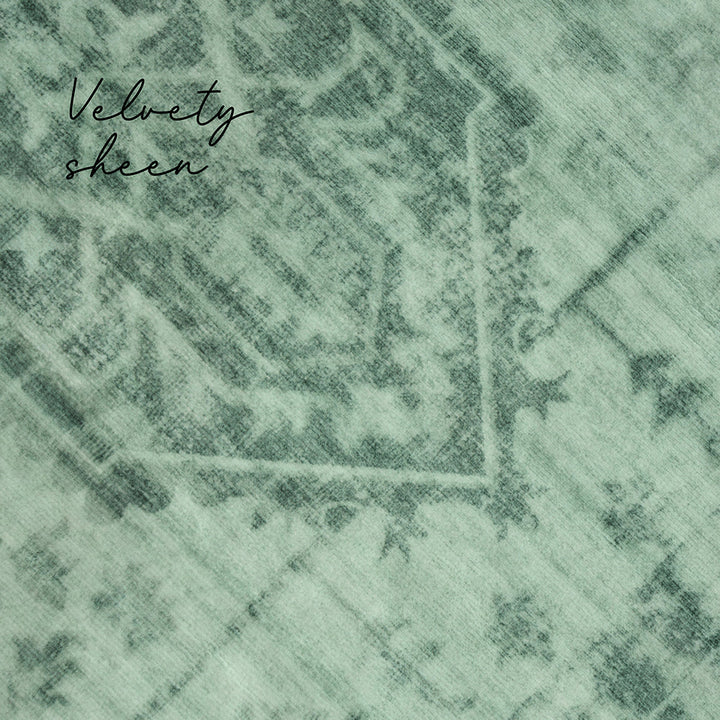 Gemstone Emerald Green Rug