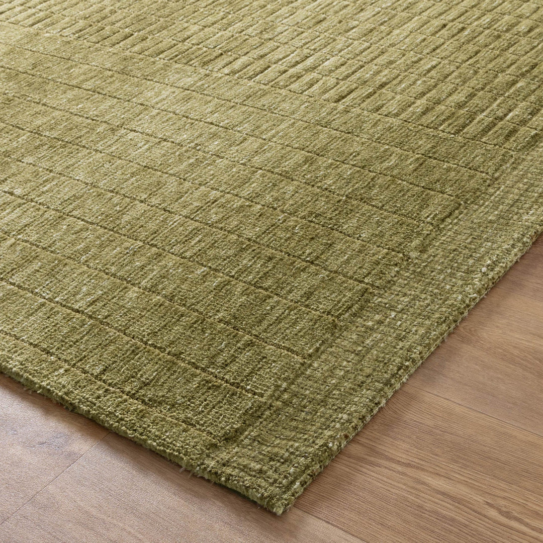 ADORE Green CARVED RUG