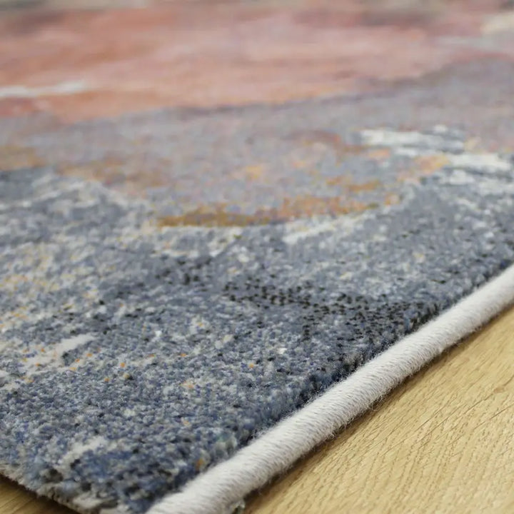 ECLIPSE ABSTRACT 63801 EASY CARE FLOOR RUG