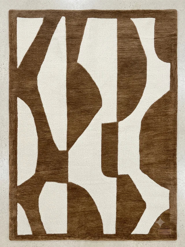 Fabien Handtufted Wool Brown Dino