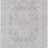 Heritage Distressed Medallion Grey Rug - H103