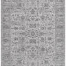 Heritage Distressed Border Grey Rug - H108
