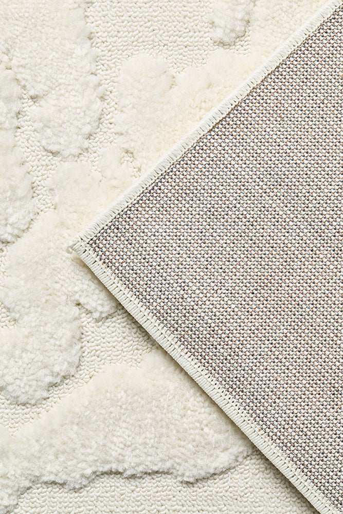 Haven Nyla White Runner Rug