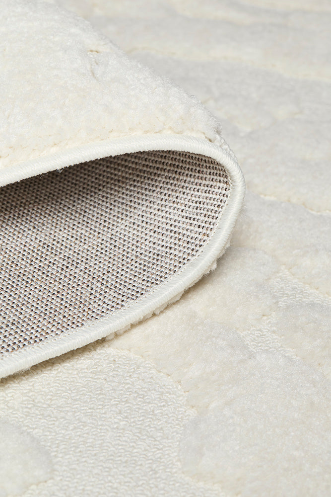 Haven Nyla White Runner Rug