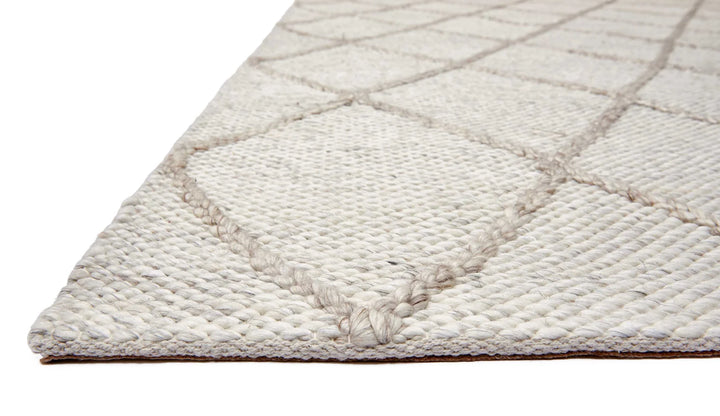 COAST Diamond WHITE IVORY FLOOR RUG