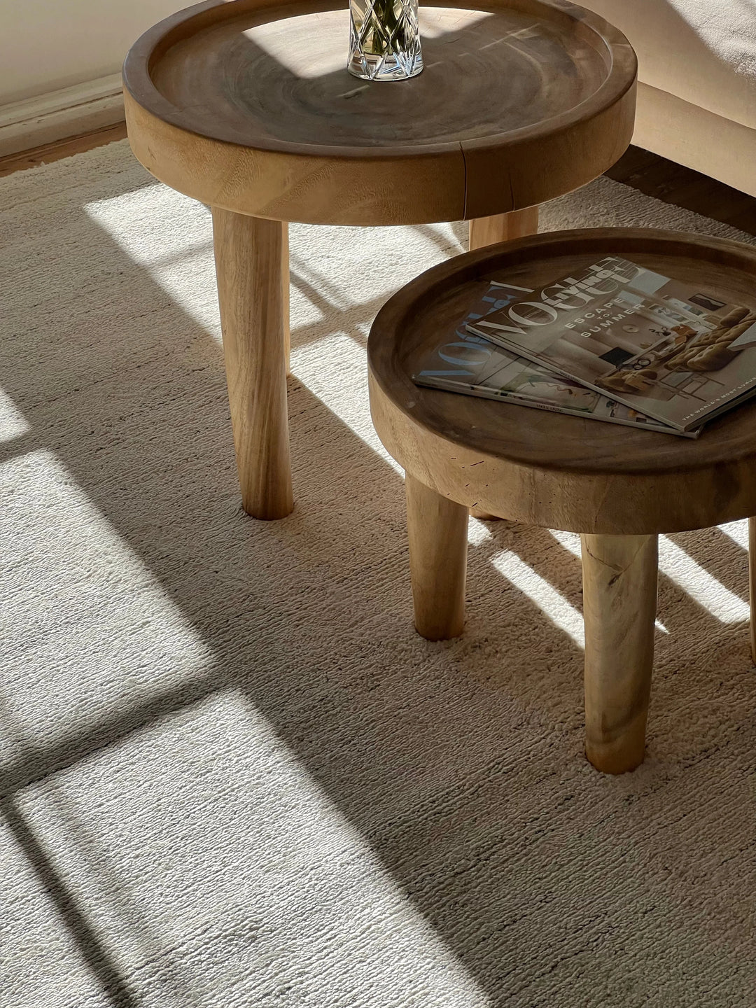 LEXI  Plain Beige  EASY CARE FLOOR Rug