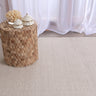 PEBBLES LOOPY IVORY HAND WOVEN WOOL FLOOR RUG