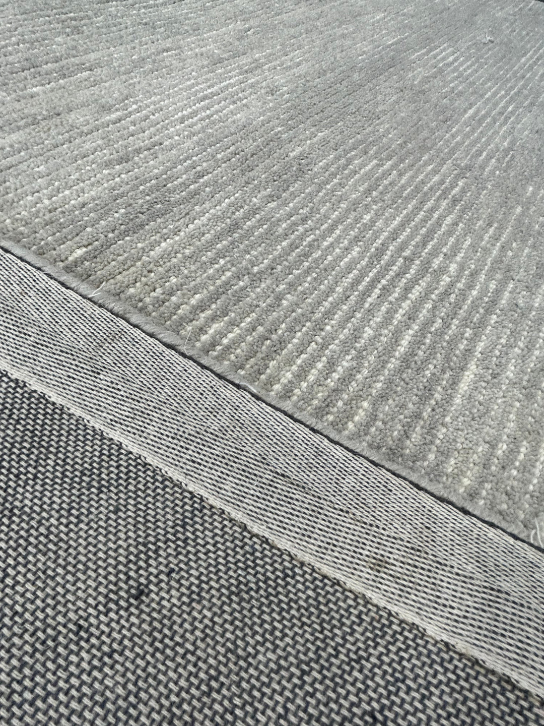 Eden Handtufted Polyester Wool Grey