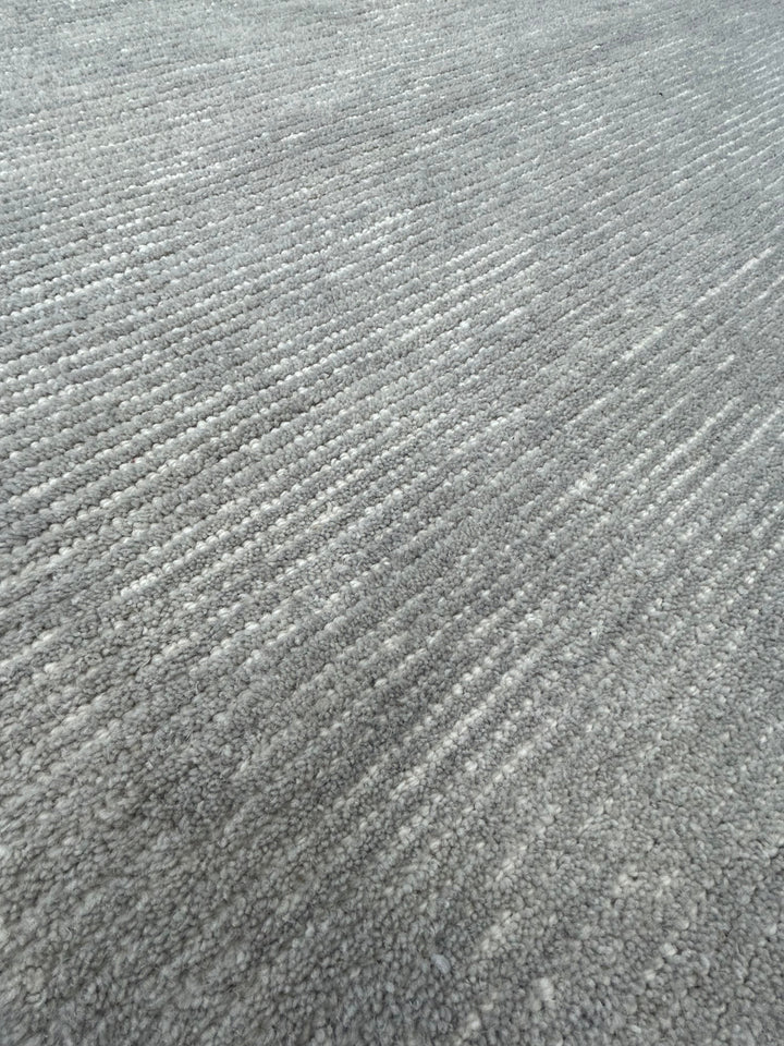 Eden Handtufted Polyester Wool Grey
