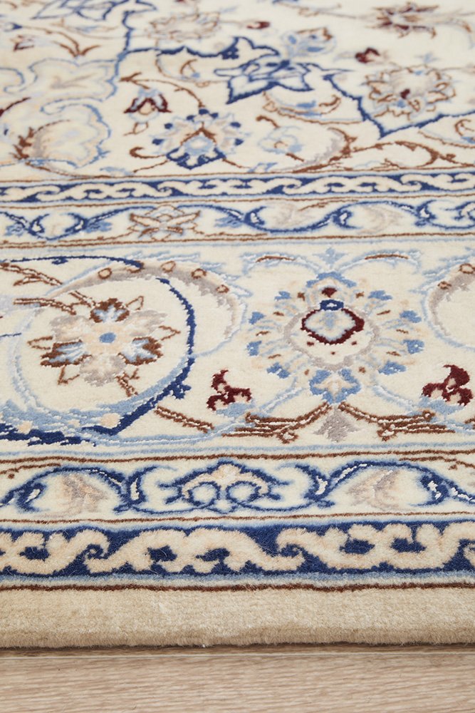 HAND KNOTED PERSIAN NAEIN RUG