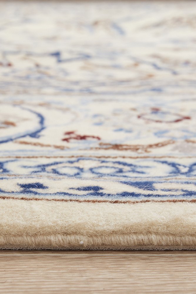 HAND KNOTED PERSIAN NAEIN RUG