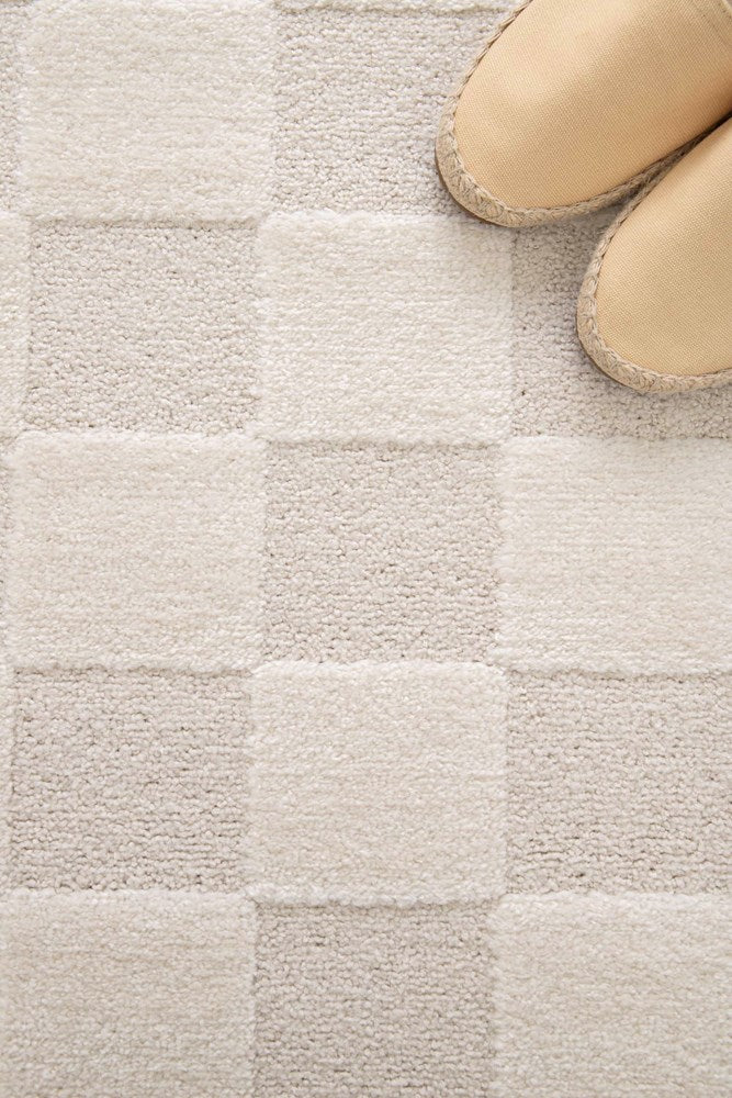 ISOLA CREME  EASY CARE FLOOR RUG