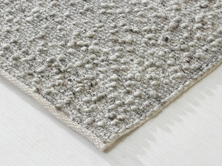 Itsy Bitsy SILVER ASH HAND WOVEN FLOOR RUG