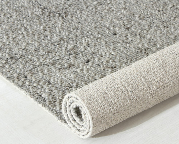 Itsy Bitsy SILVER ASH HAND WOVEN FLOOR RUG