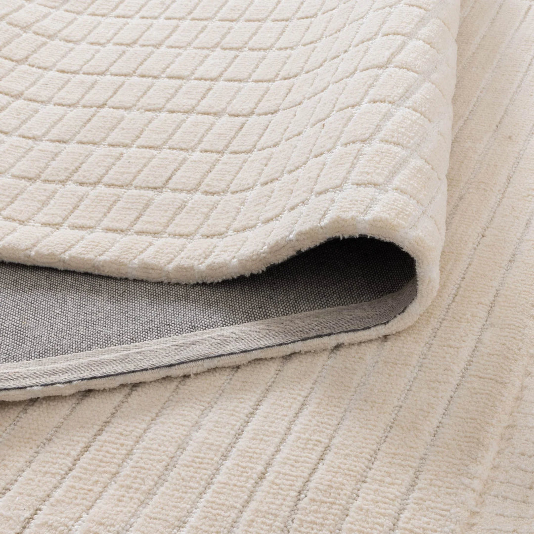 ADORE IVORY CARVED RUG