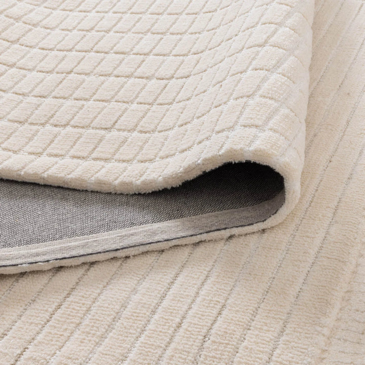 ADORE IVORY CARVED RUG