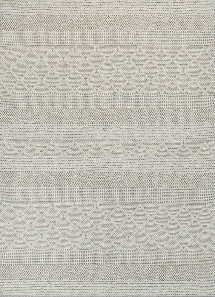Bella Handwoven Wool Natural/ Ivory
