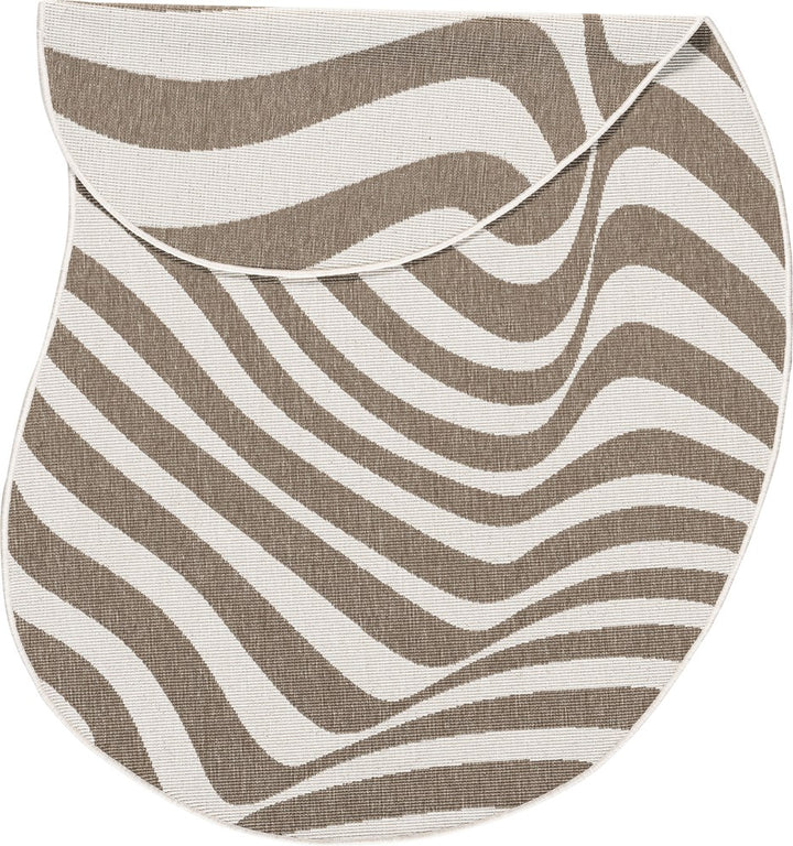 TERRAZZO JELLY BEAN  LINEN OUTDOOR INDOOR FLOOR RUG