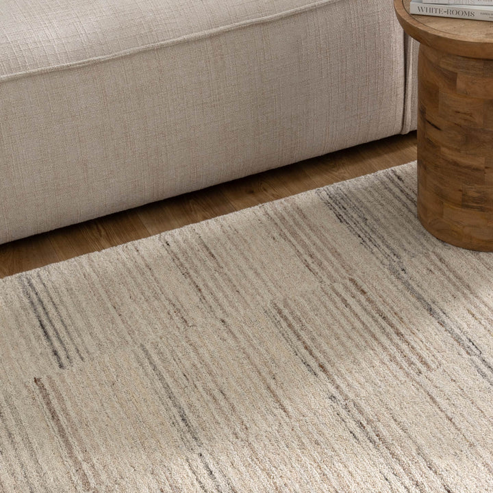 Clean Lines Rug Praia Lines Natural Wool Rug – All Modern Design