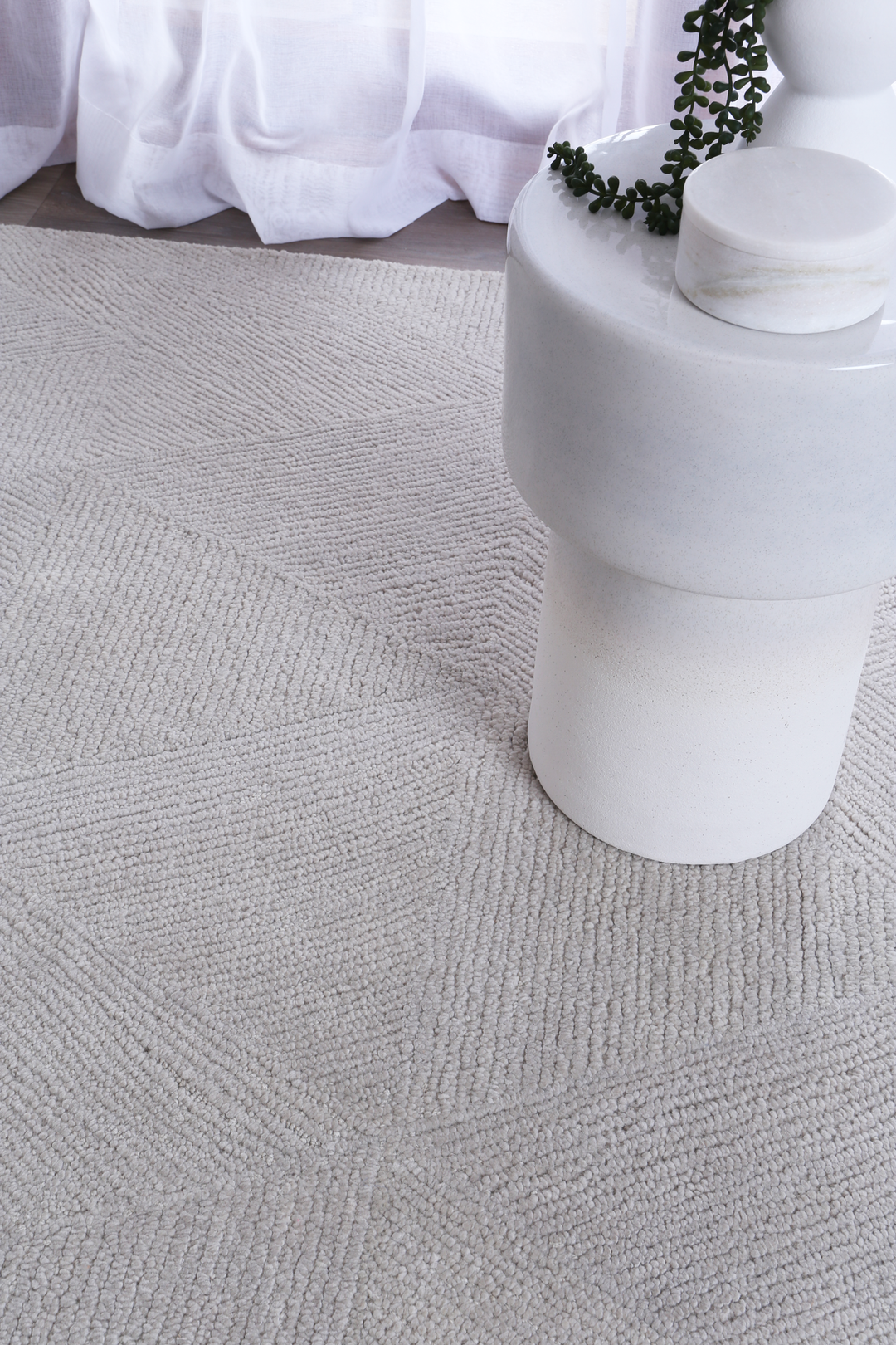 Loran Platinum Wool Rug