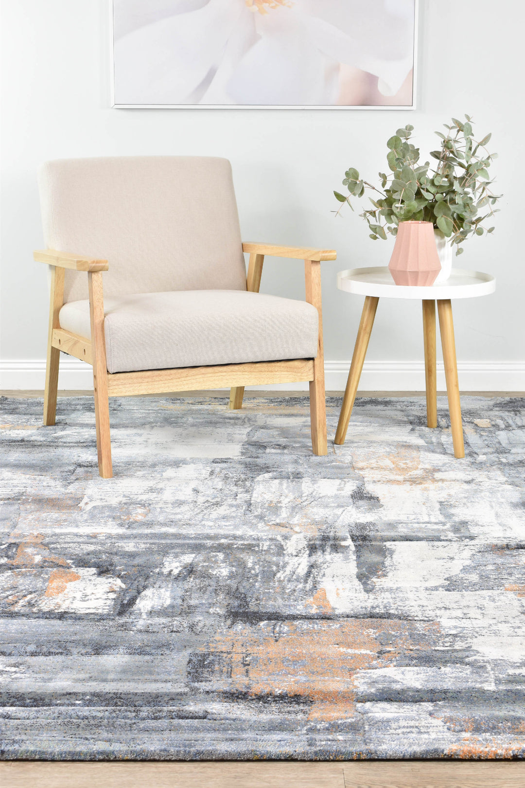 Garcia Sodalite floor rug