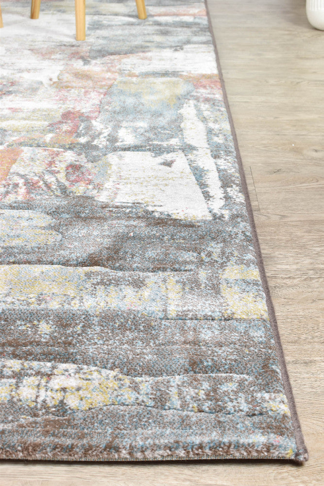 Garida Quartz multi floor rug