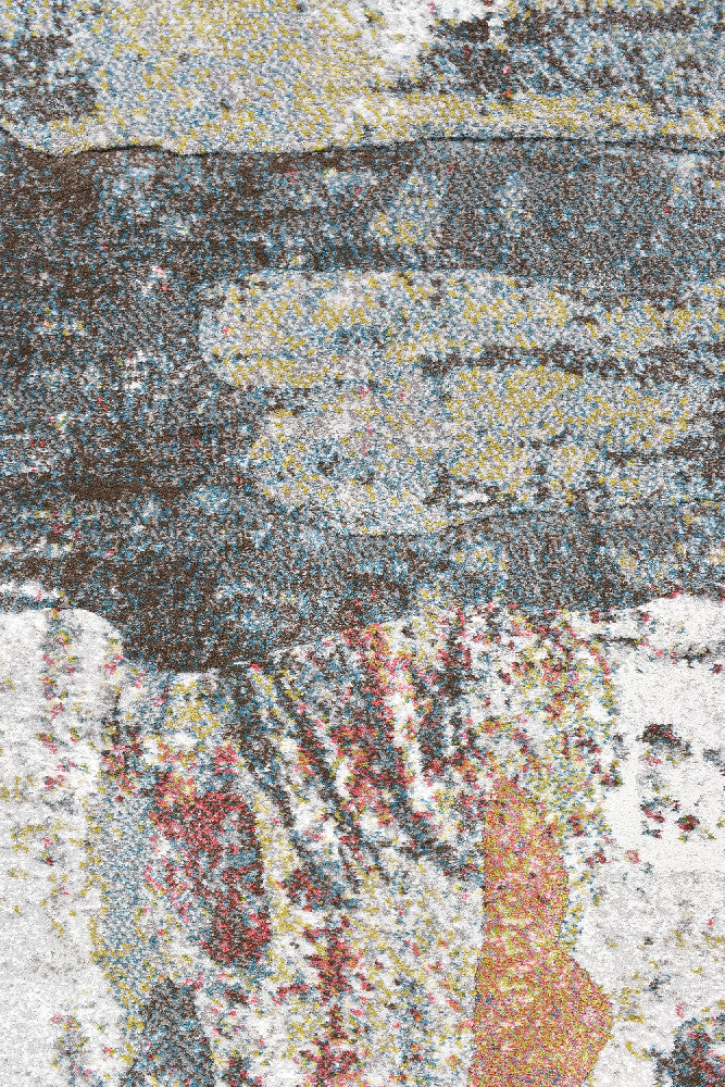 Garida Quartz multi floor rug