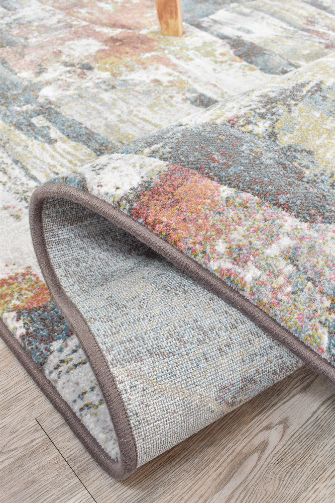 Garida Quartz multi floor rug