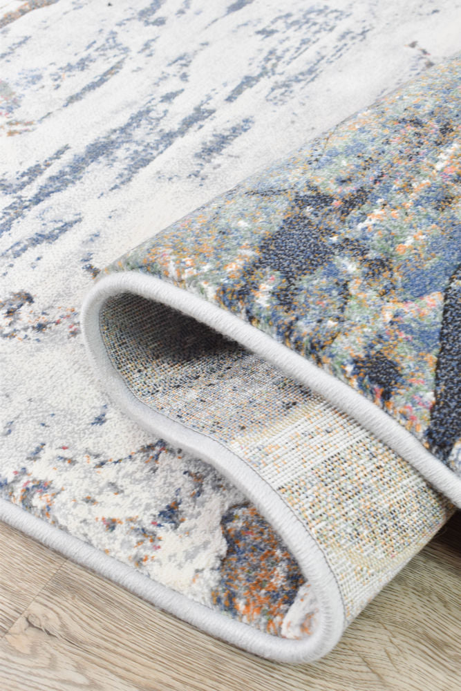 Garcia River Rock floor rug