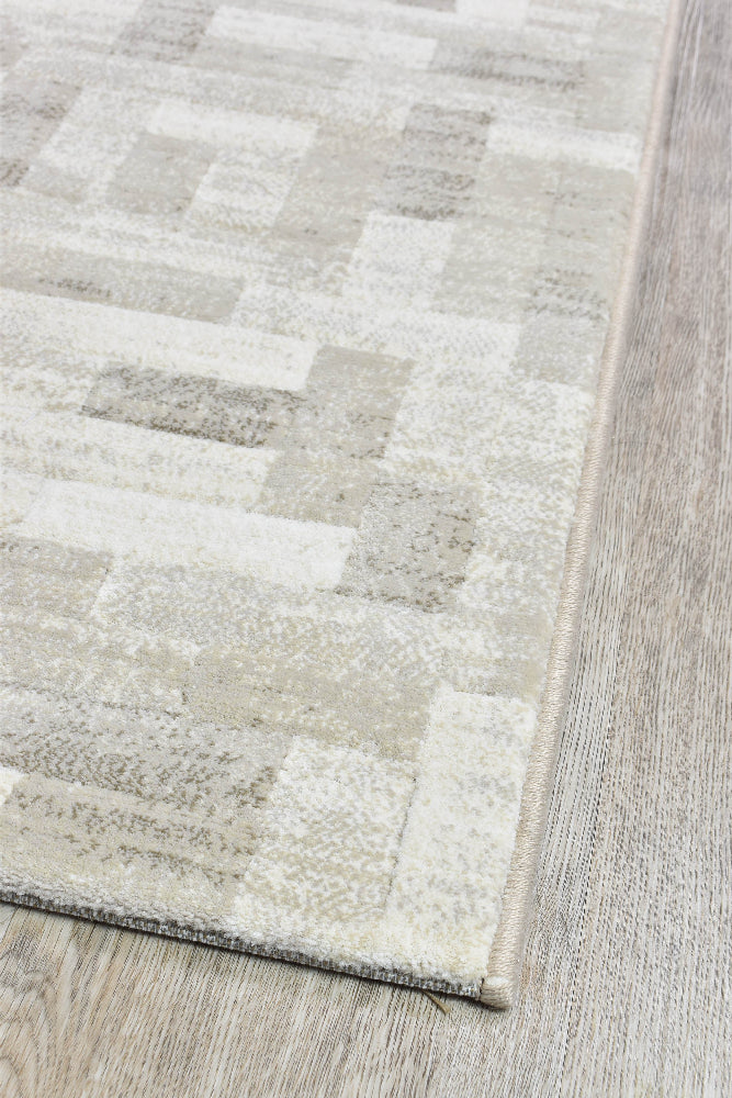 Garcia MAZE beige Floor rug