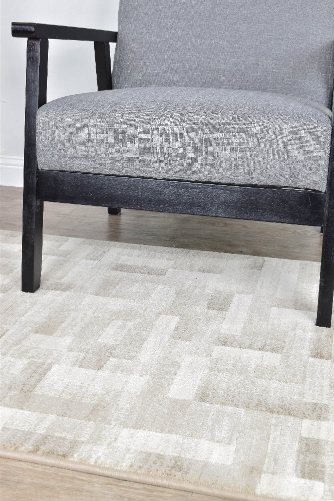 Garcia MAZE beige Floor rug