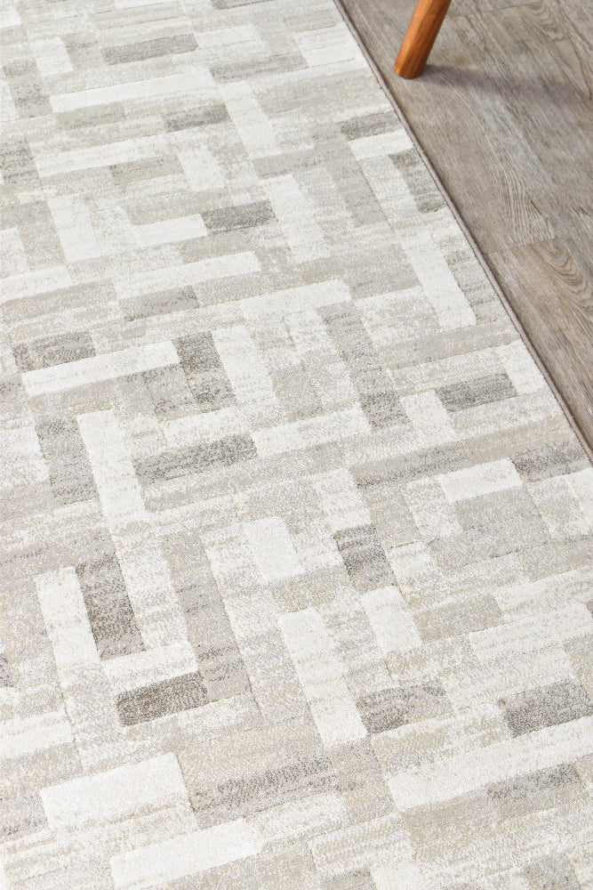 Garcia MAZE beige Floor rug