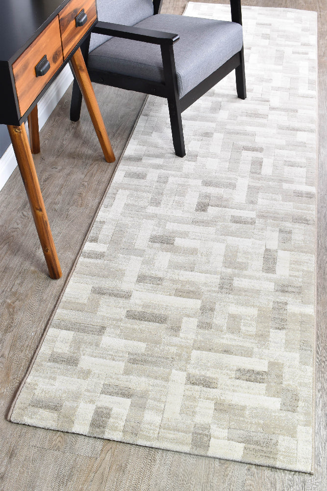 Garcia MAZE beige Floor rug