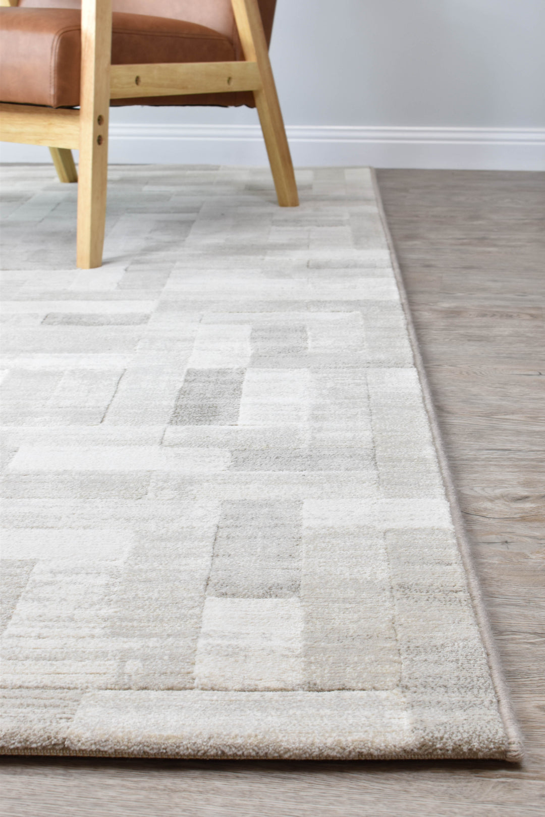 Garcia MAZE beige Floor rug