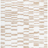 Aston lines Beige Shaggy Rug