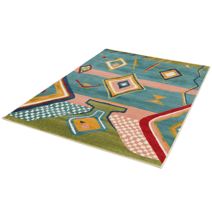 Mambo easy Care Multi Floor rug