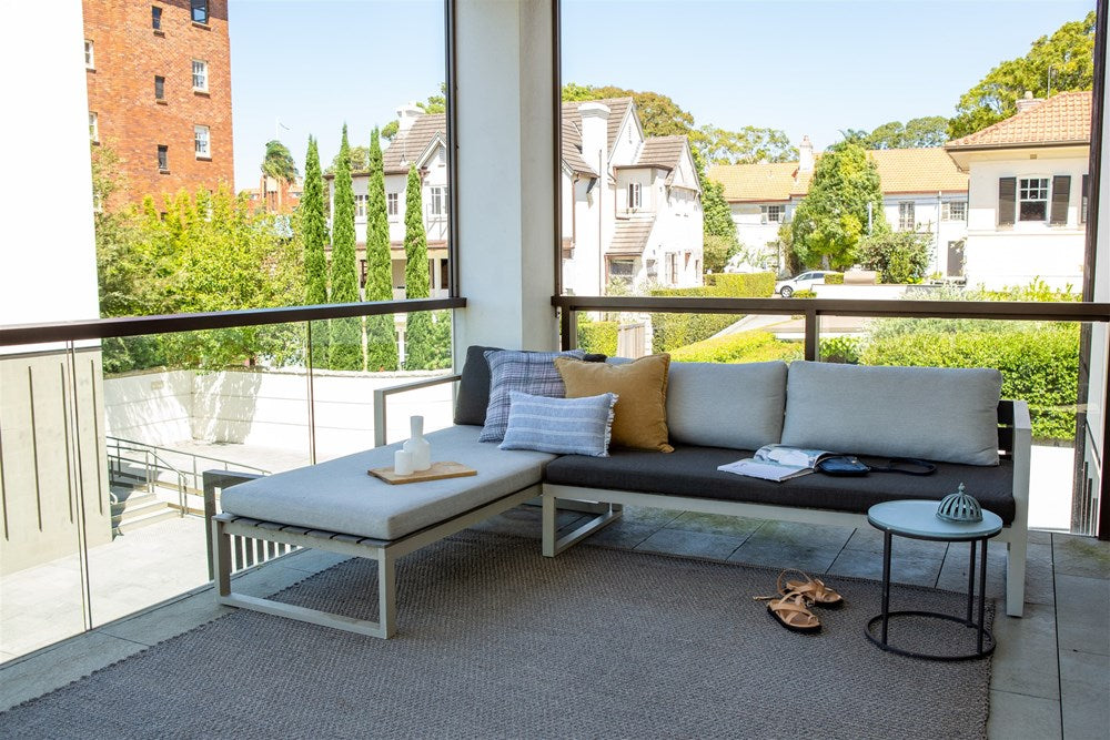 MARTA BISQUE INDOOR OUTDOOR FLOOR RUG