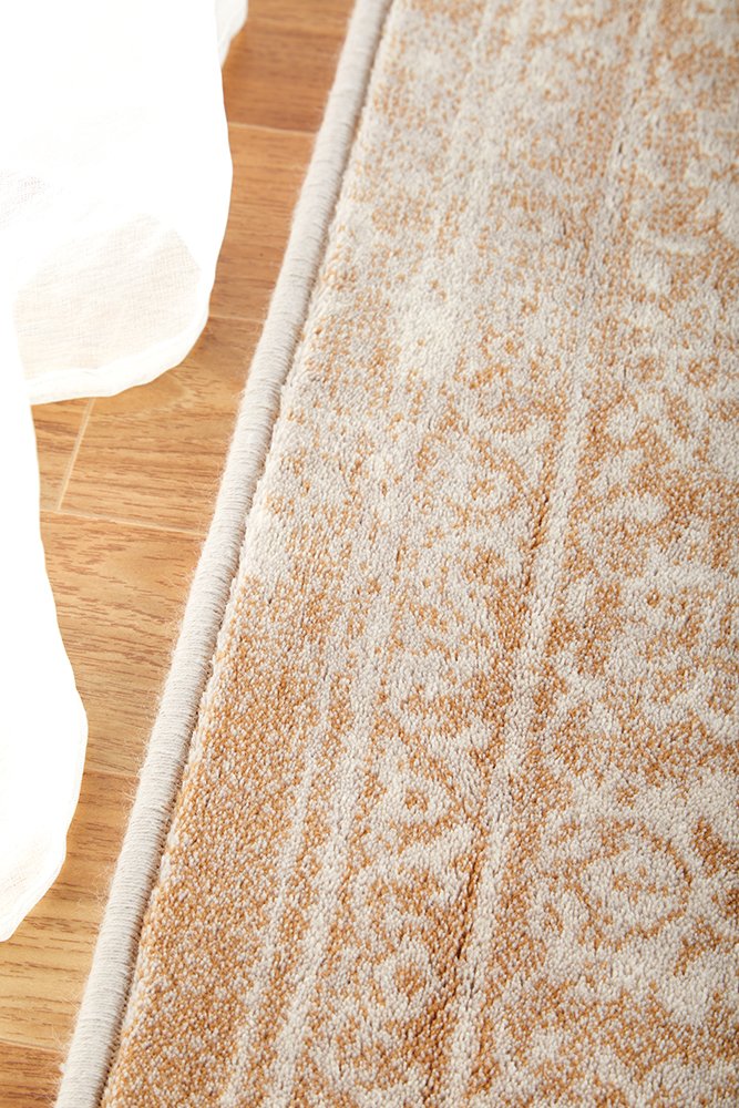 MELODY DEMI BEIGE Pure NZ Wool Floor Rug