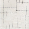 Mila Abstract Lines Black Cream Rug - MIL9