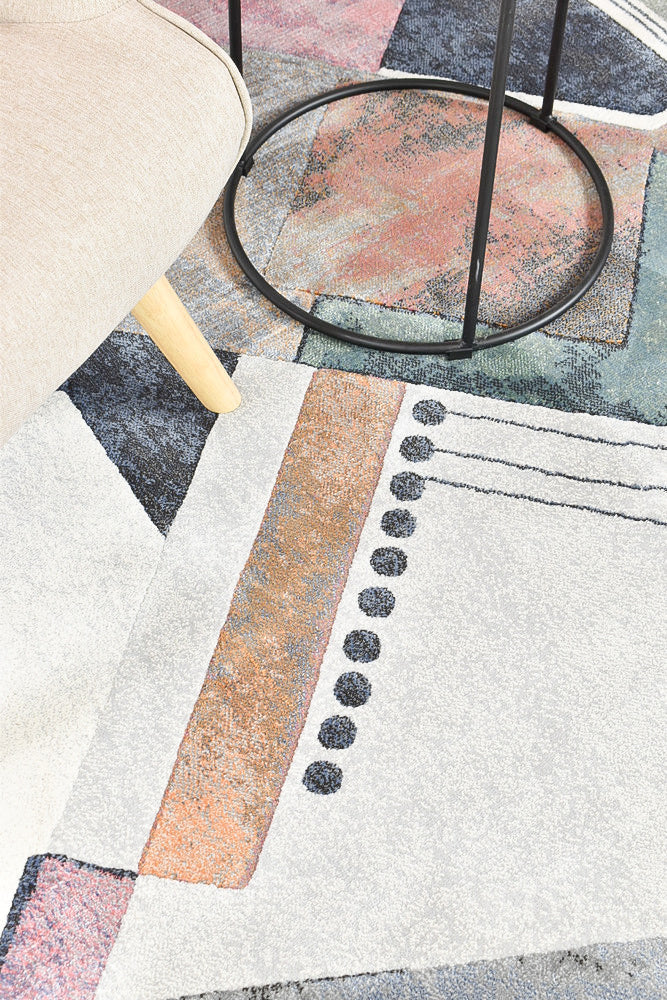 Garcia Multi blush Floor Rug