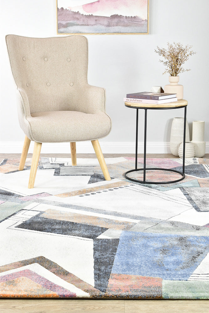Garcia Multi blush Floor Rug
