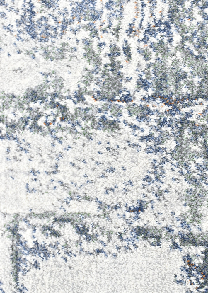 Garcia Mosern Blue floor rug