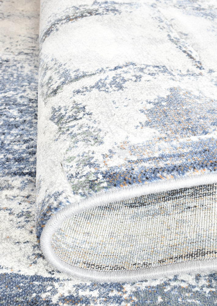 Garcia Mosern Blue floor rug