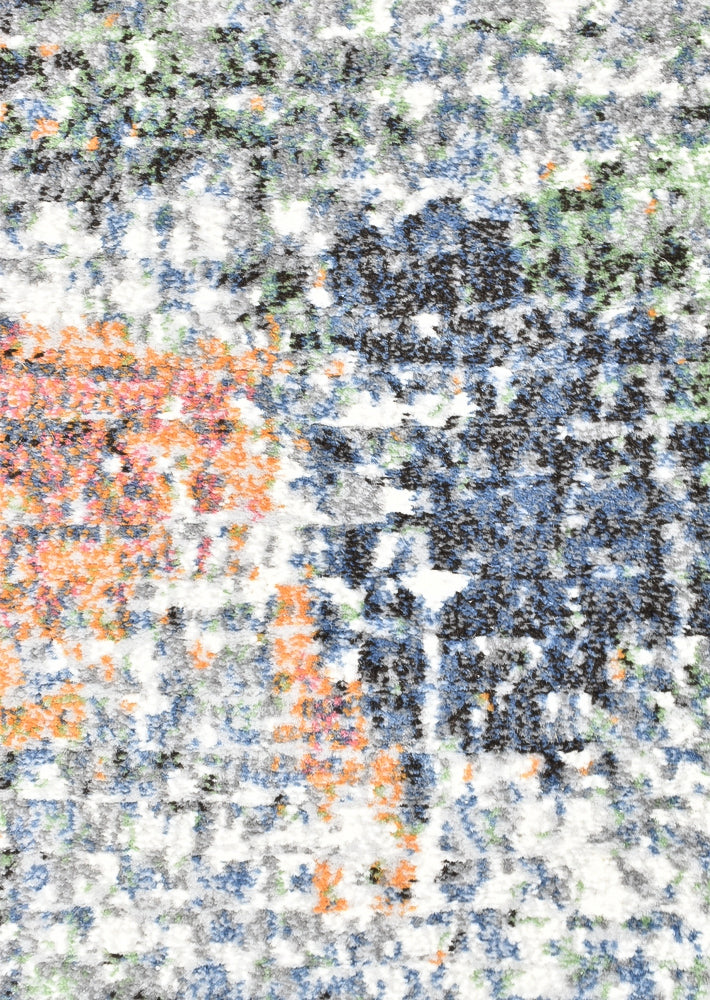 Garcia Multi Rust Floor Rug