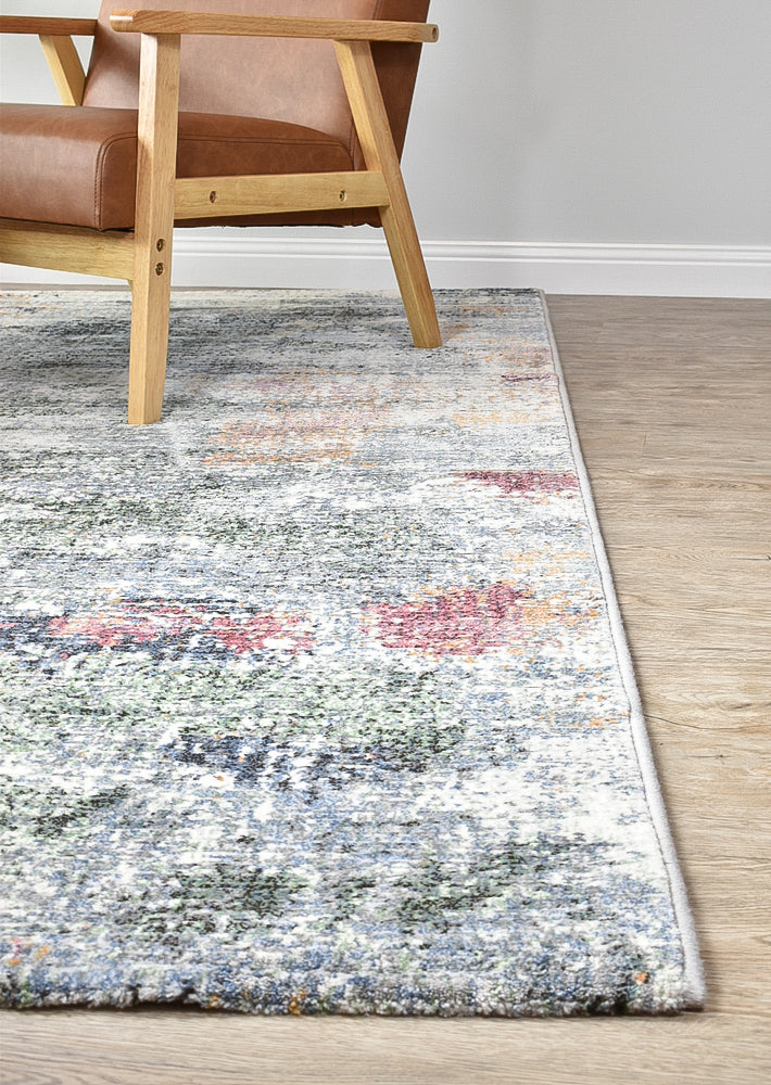 Garcia Multi Rust Floor Rug