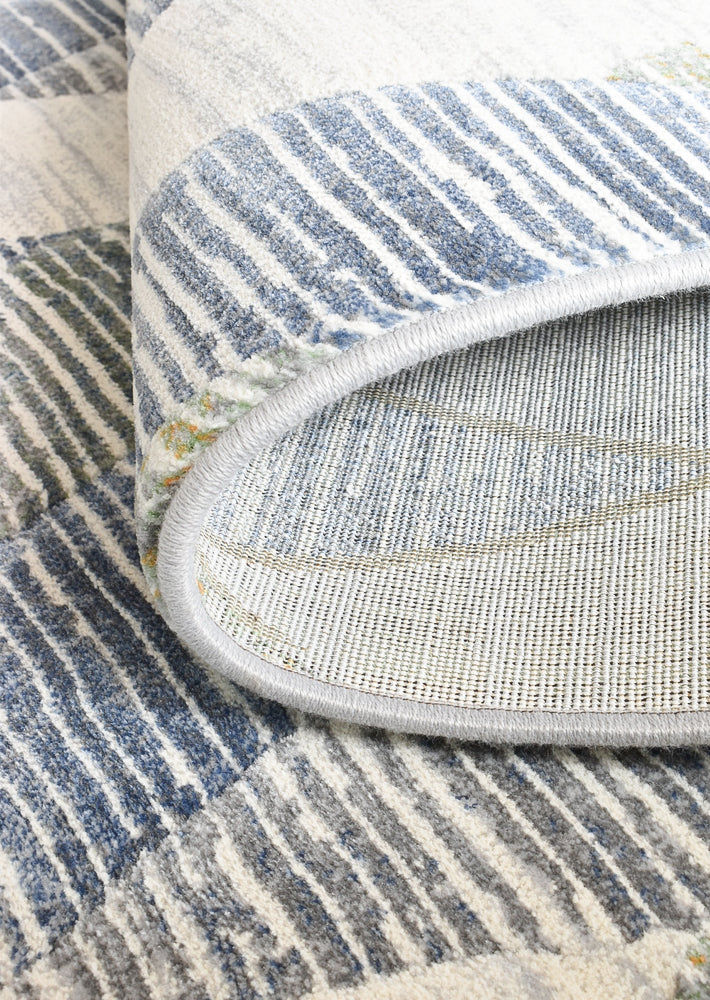 Garcia Sage Blue floor rug